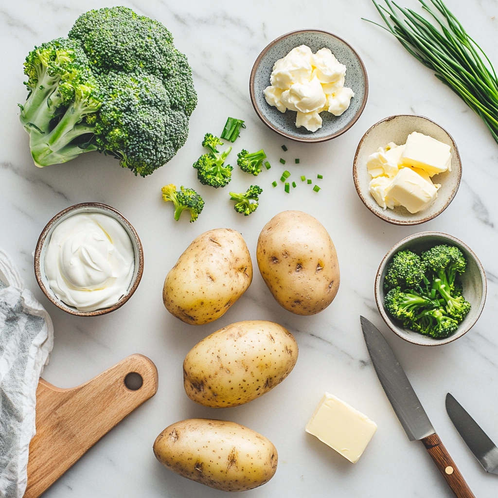 Batatas recheadas com queijo