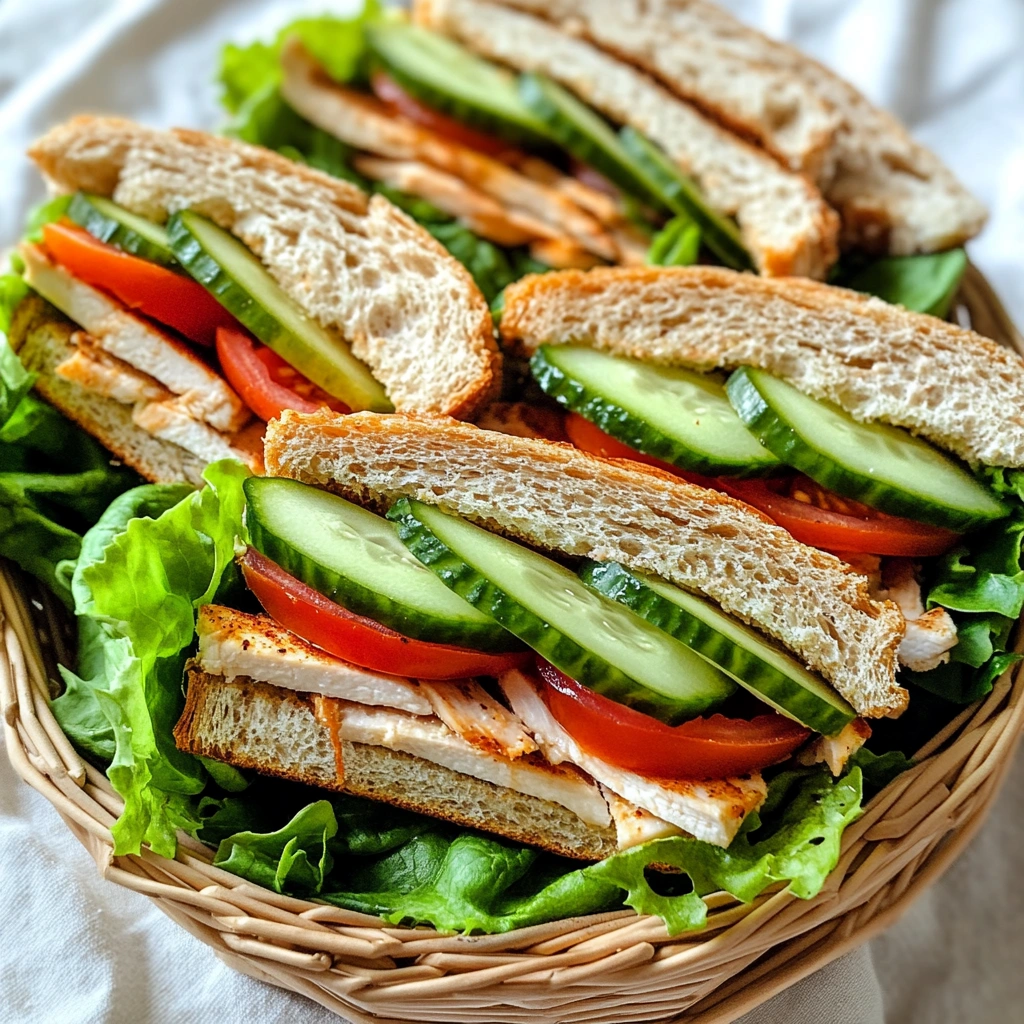 Mini Sanduíches Naturais para o Café da Manhã
