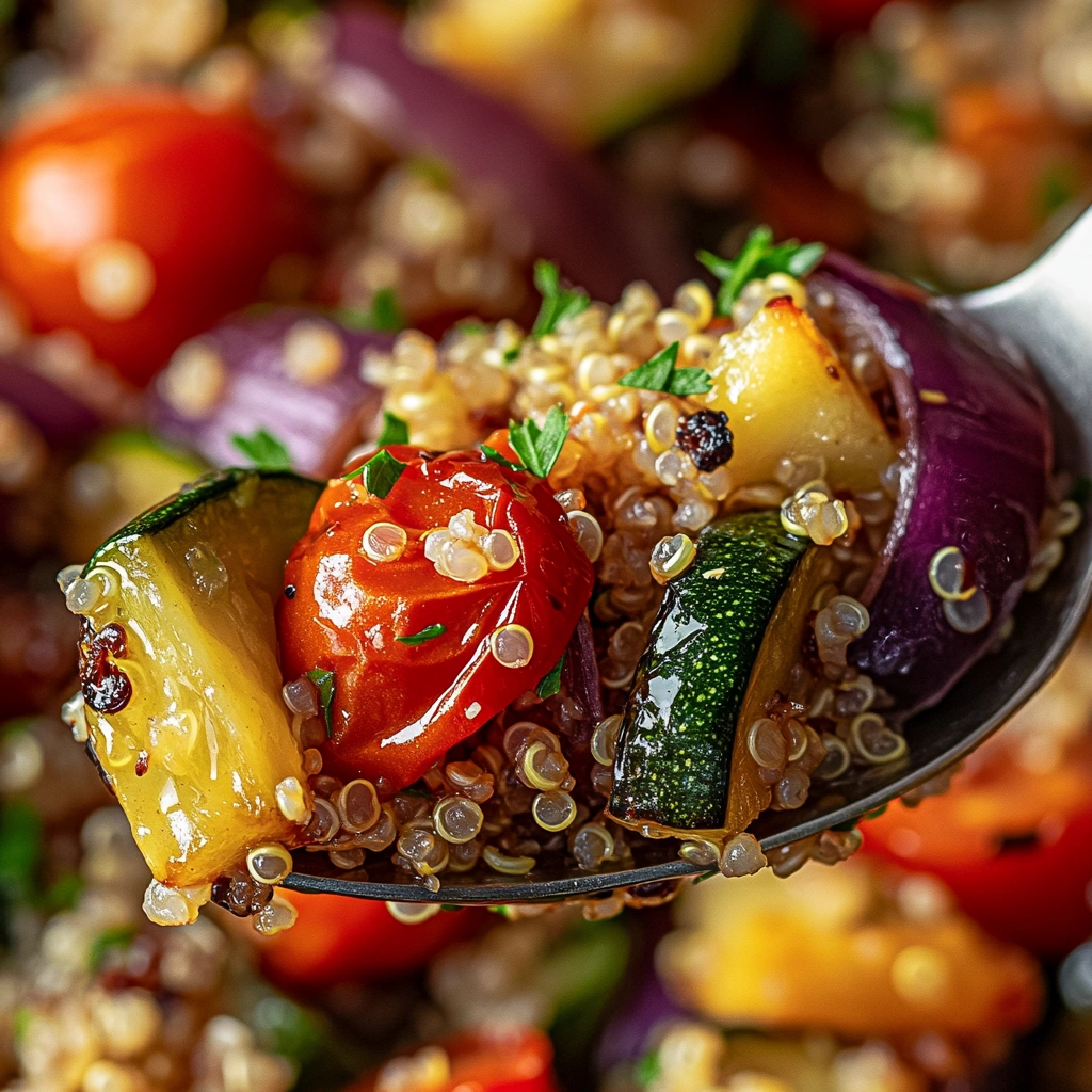 Quinoa Mediterrânea com Legumes