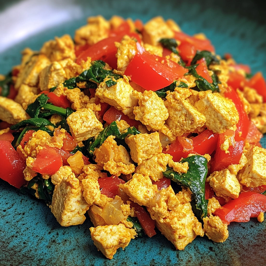 Café da Manhã Proteico Vegano com Tofu Mexido