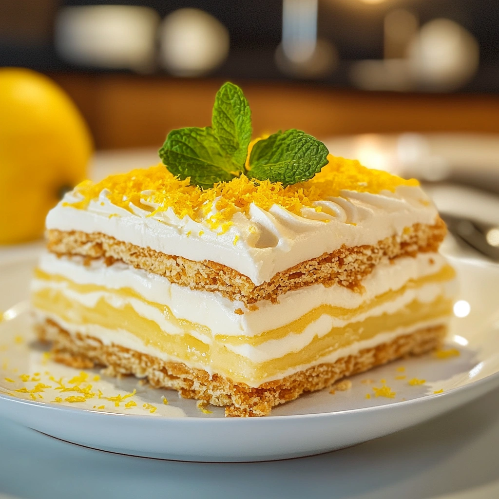Torta Fria de Limão