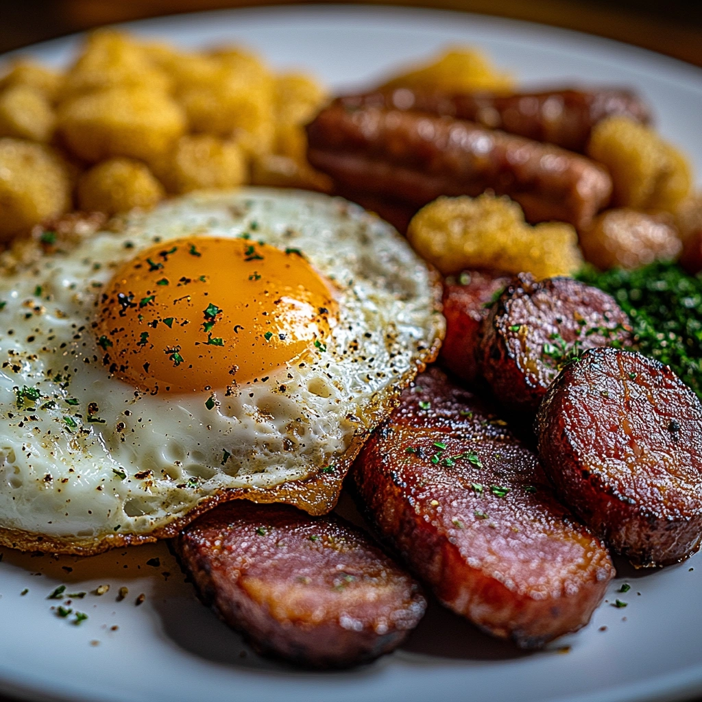 Café da Manhã Inglês com Toque Brasileiro