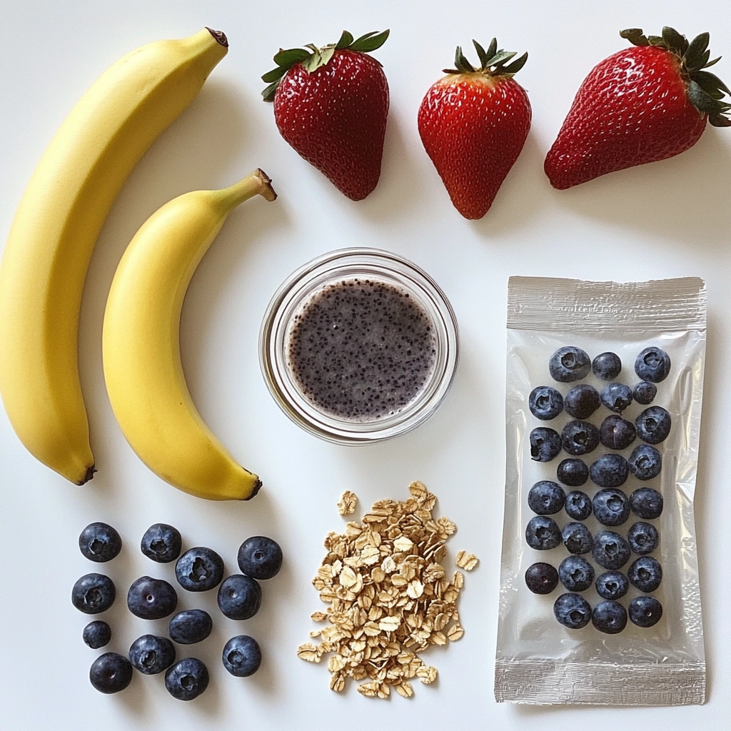 Tigela de açaí com granola e mel