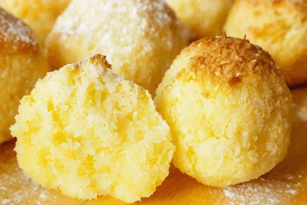 Biscoitos de coco e laranja prontos em 15 minutos com baixo índice glicêmico