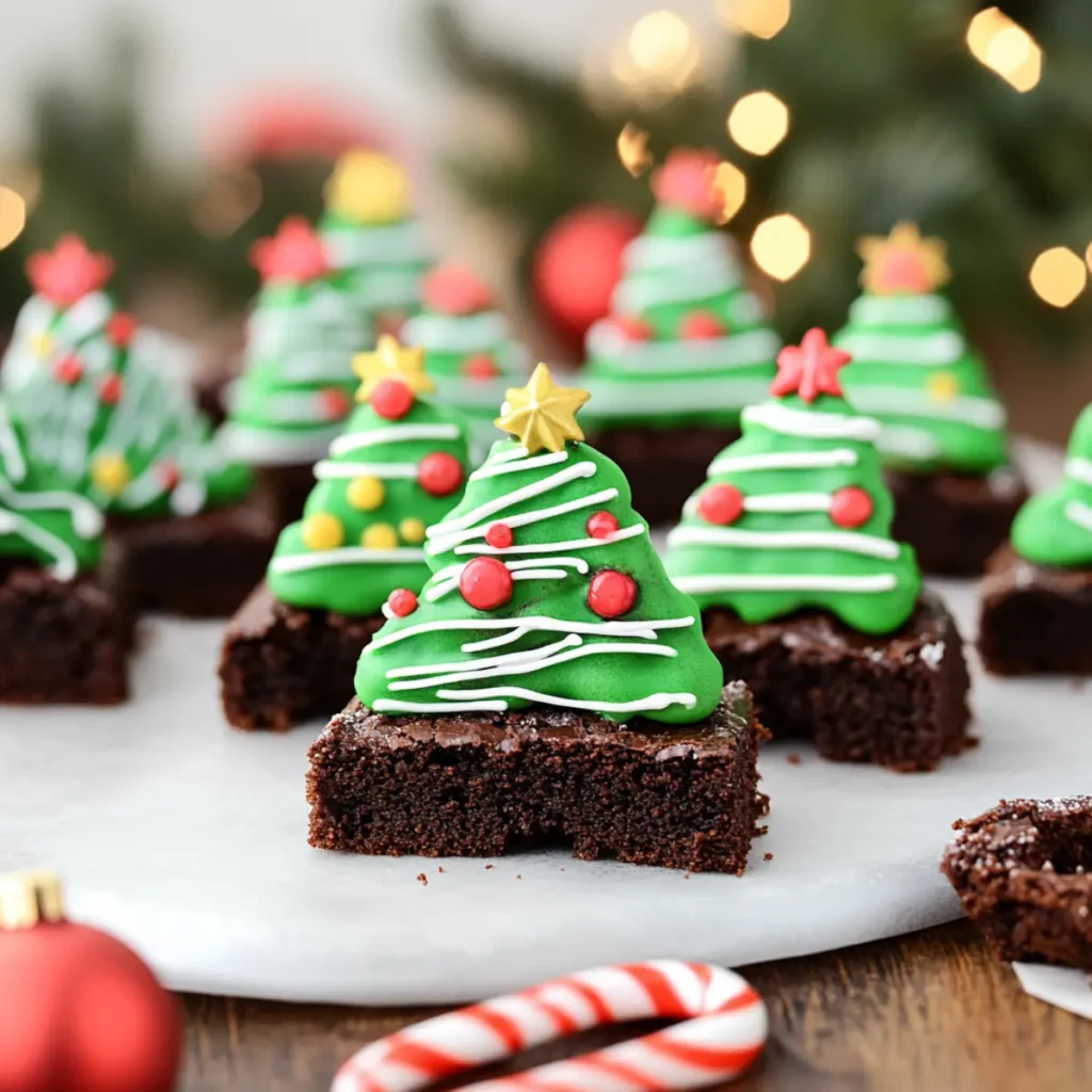 Christmas Brownie Trees – Festive Holiday Brownie Recipe for Kids & Parties