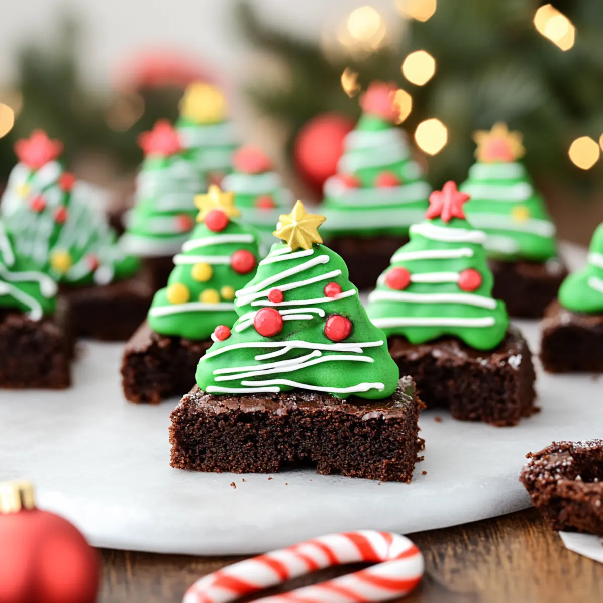 Christmas Brownie Trees – Festive Holiday Brownie Recipe for Kids & Parties
