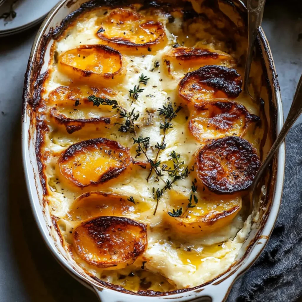 Cozy Up with This Irresistible Cheesy Gratin