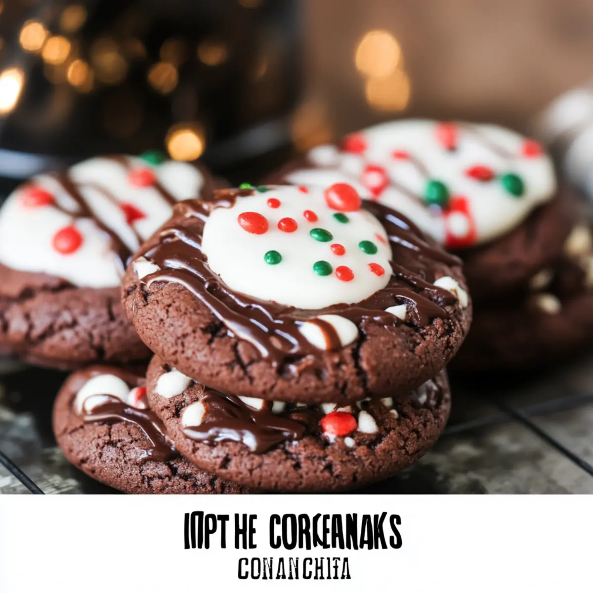 HOT CHOCOLATE COOKIES Christmas Cookies