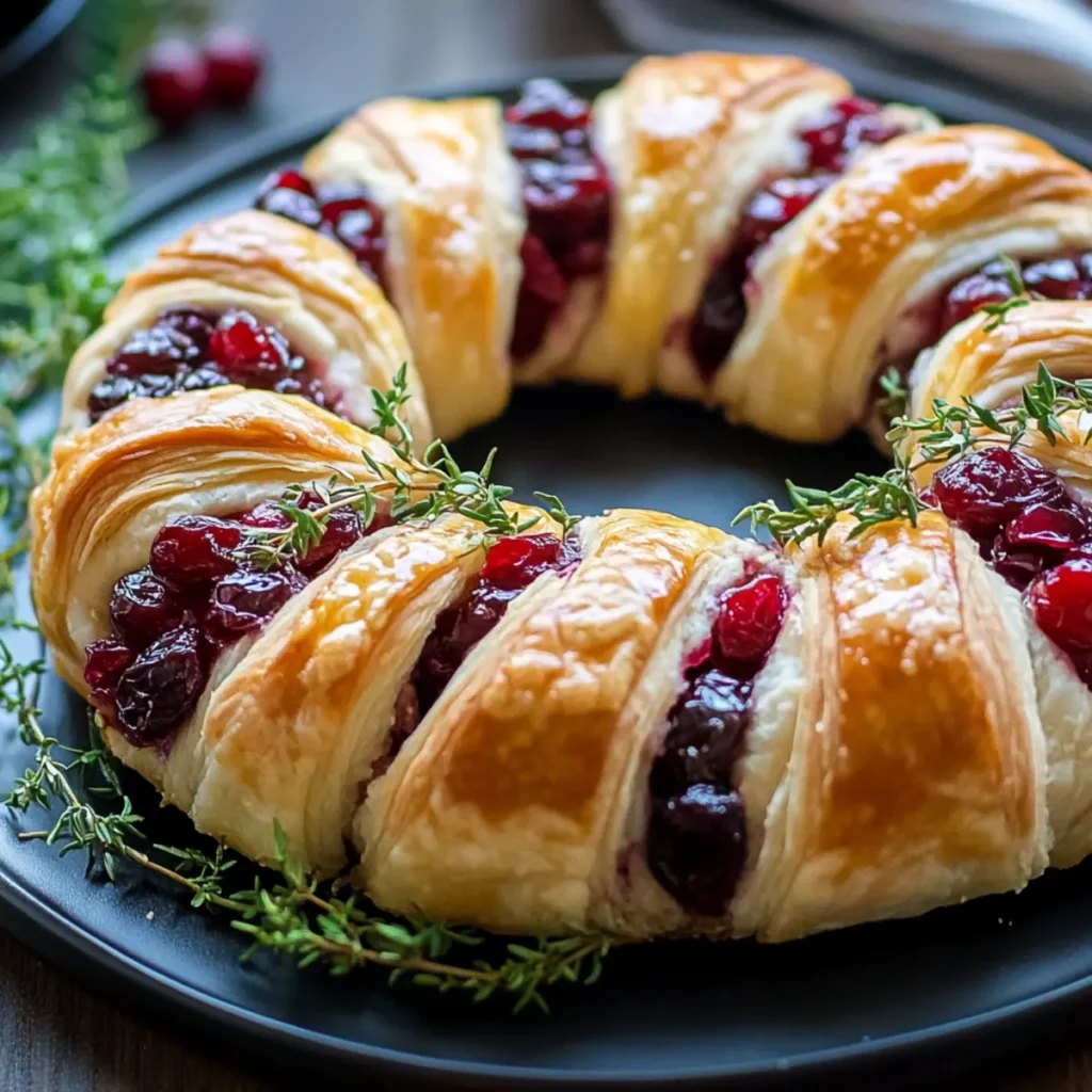 Looking for a Holiday Appetizer Recipe? Try This Turkey Cranberry Crescent Ring!