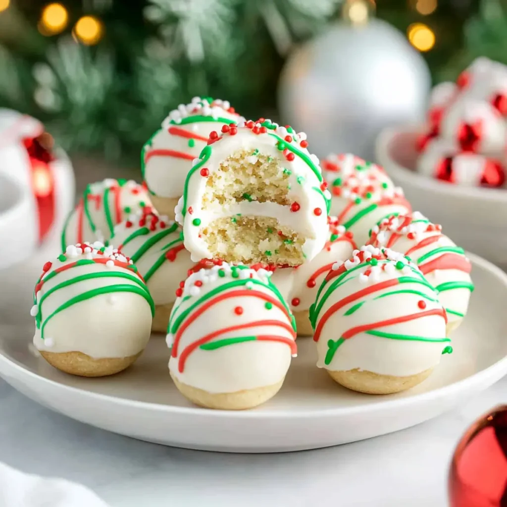 Little Debbie Christmas Tree Cake Balls