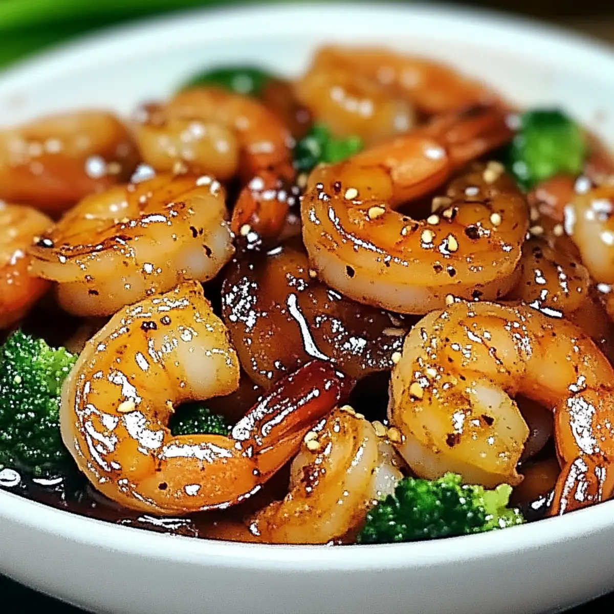 High-Protein Honey Garlic Shrimp
