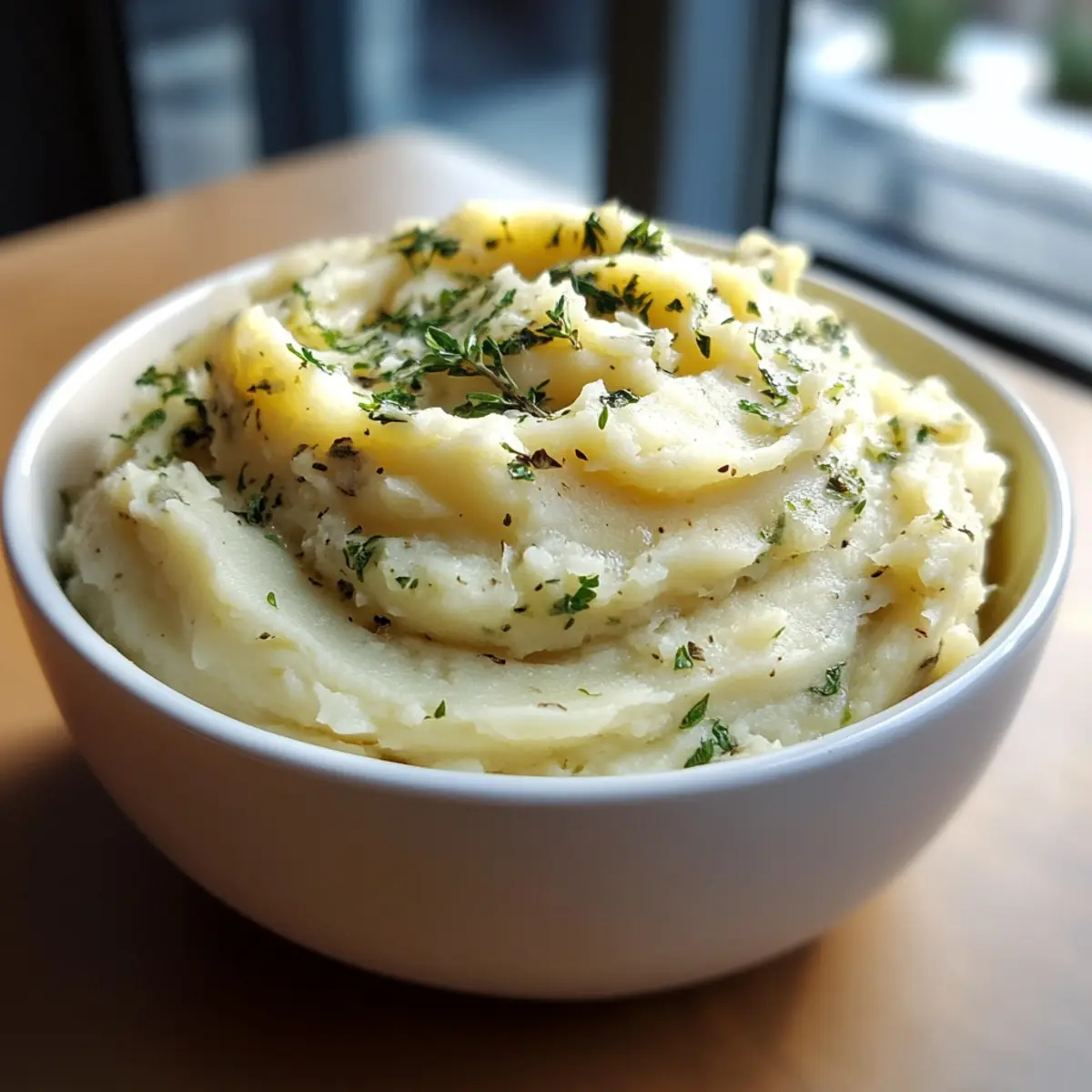 Creamy Garlic Herb Mashed Potatoes - The Ultimate Thanksgiving Side