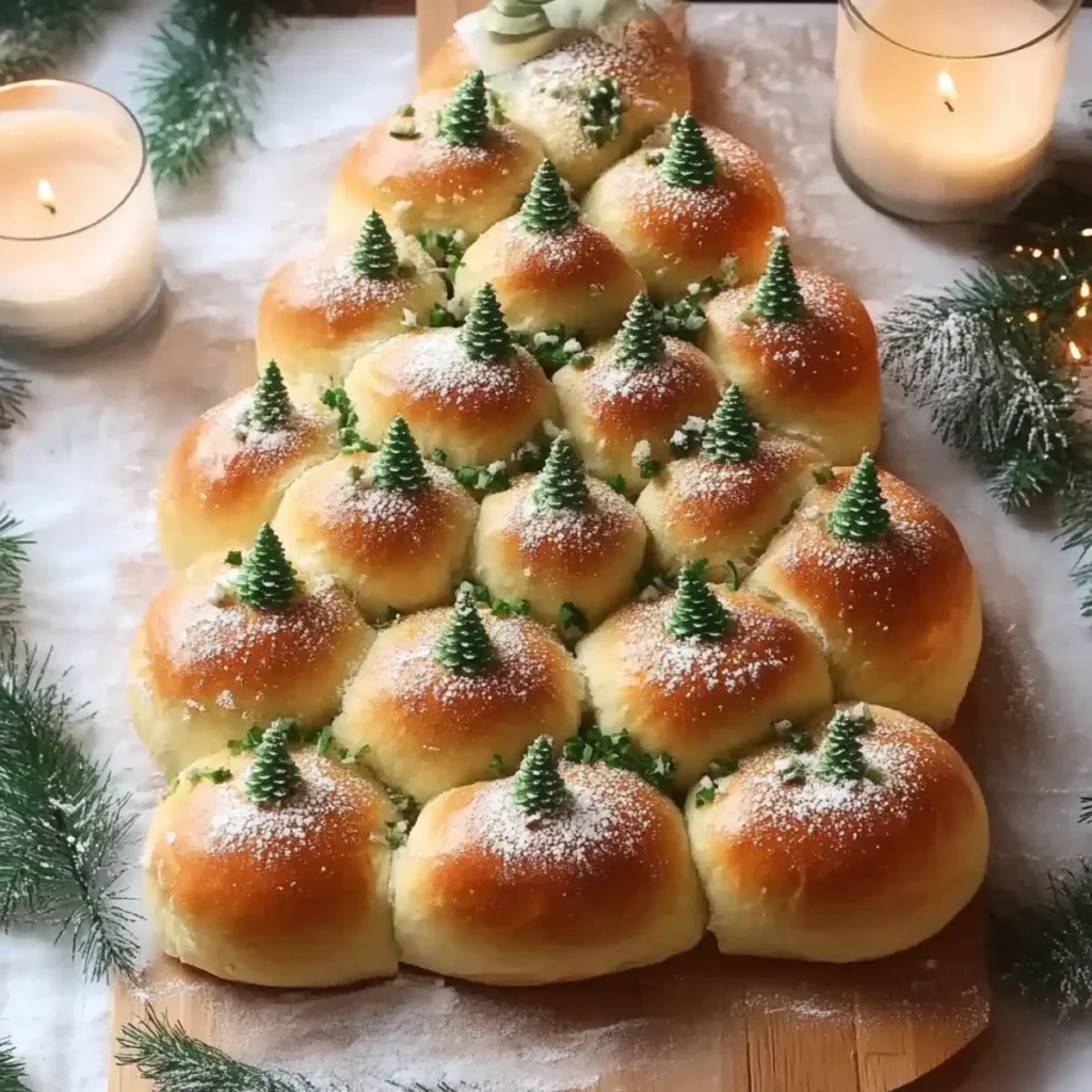 Make Gooey Christmas Tree Pull-Apart Bread Easy