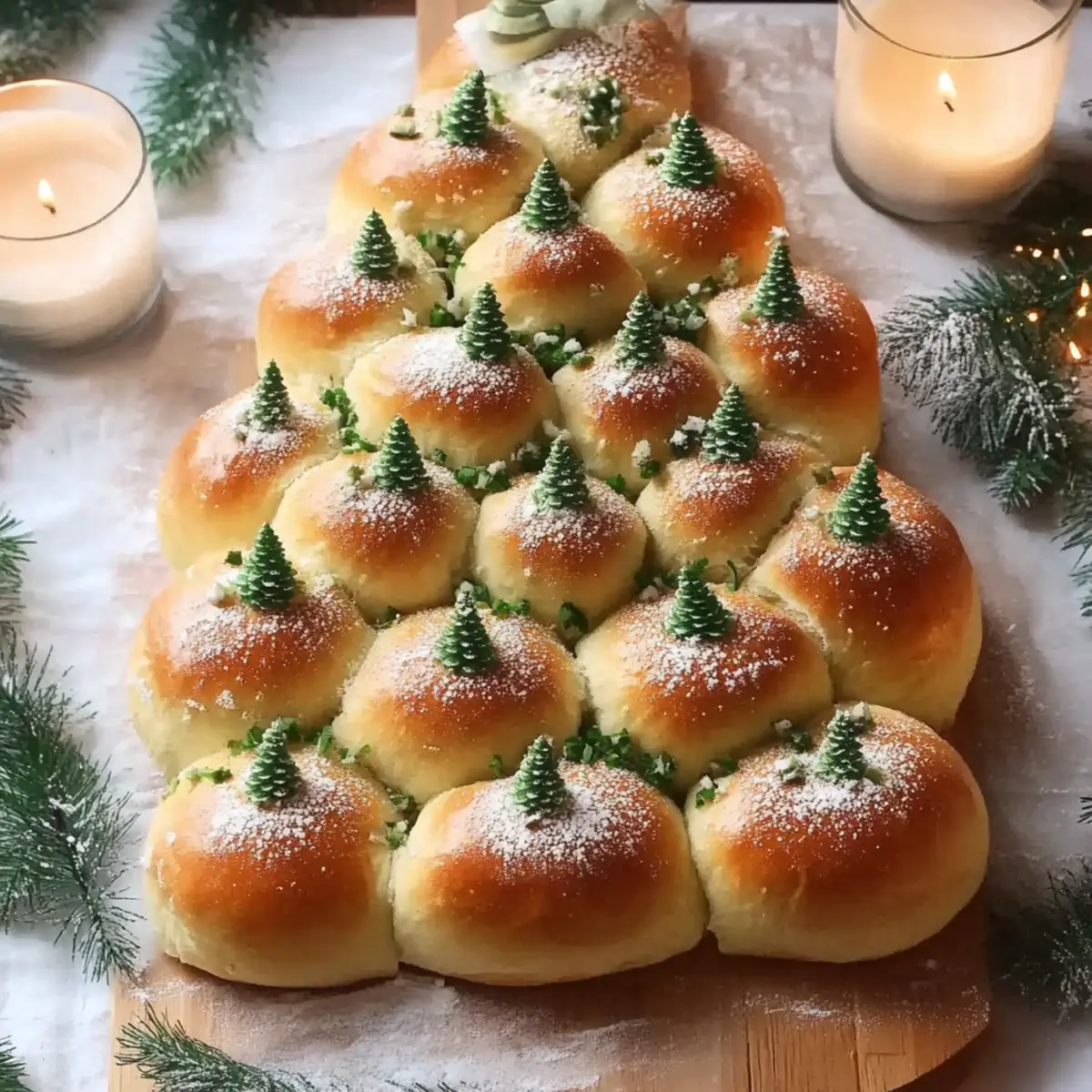 Make Gooey Christmas Tree Pull-Apart Bread Easy