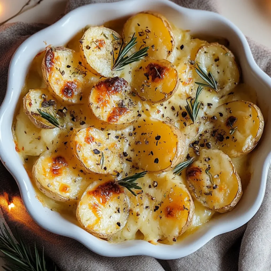 Cheesy Scalloped Potatoes (Christmas Recipe & Thanksgiving Recipe)