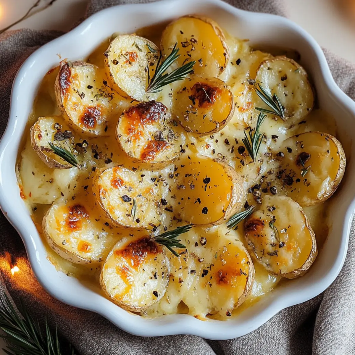 Cheesy Scalloped Potatoes (Christmas Recipe & Thanksgiving Recipe)