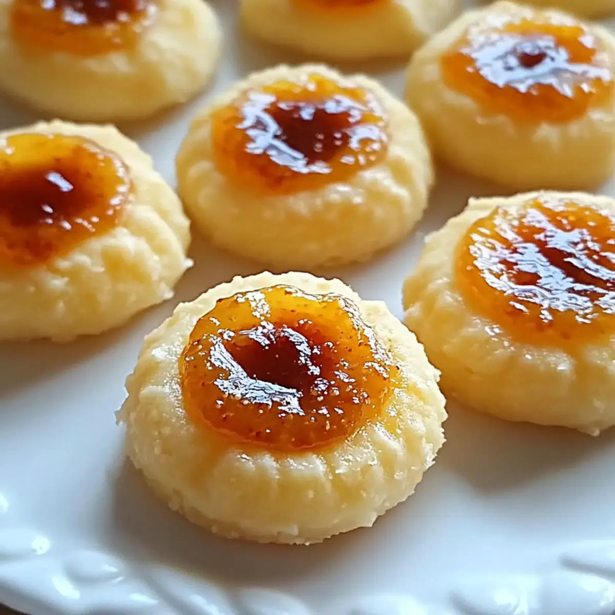 Cheesy Thumbprint Bites with Spicy Pepper Jelly