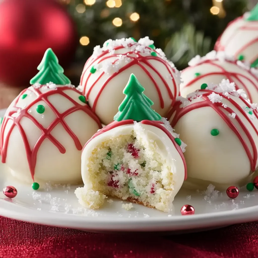 Little Debbie Christmas Tree Cake Balls