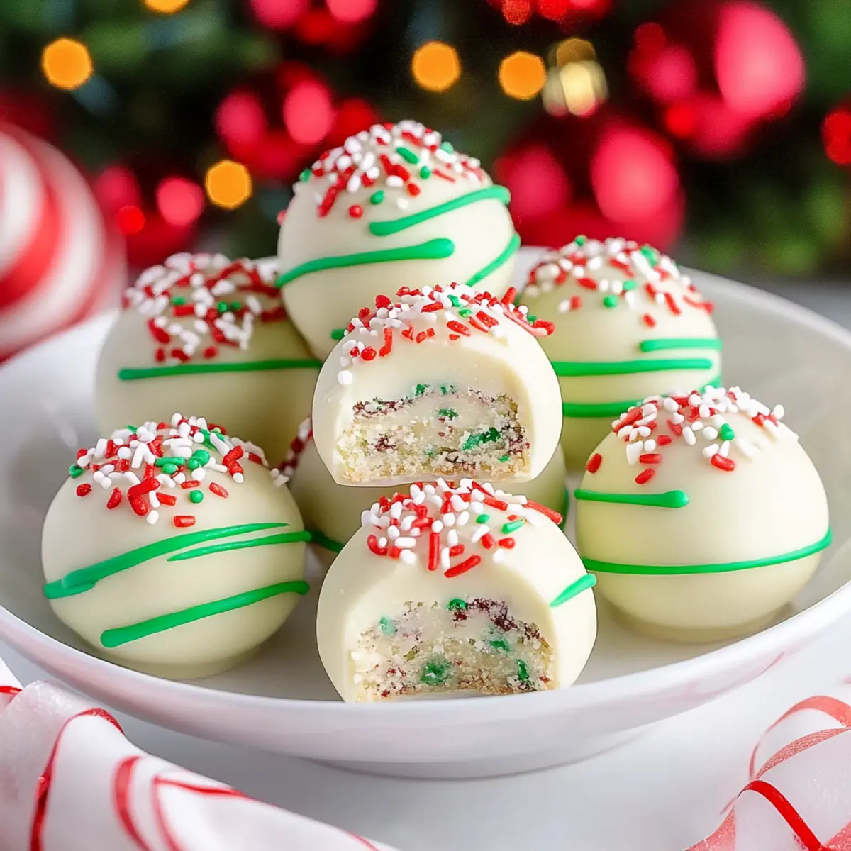 How To Make Simple Christmas Tree Cake Balls