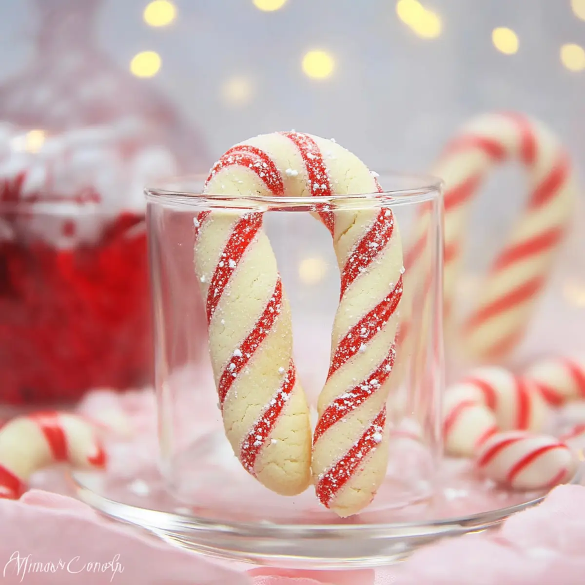 Candy Cane Cookies