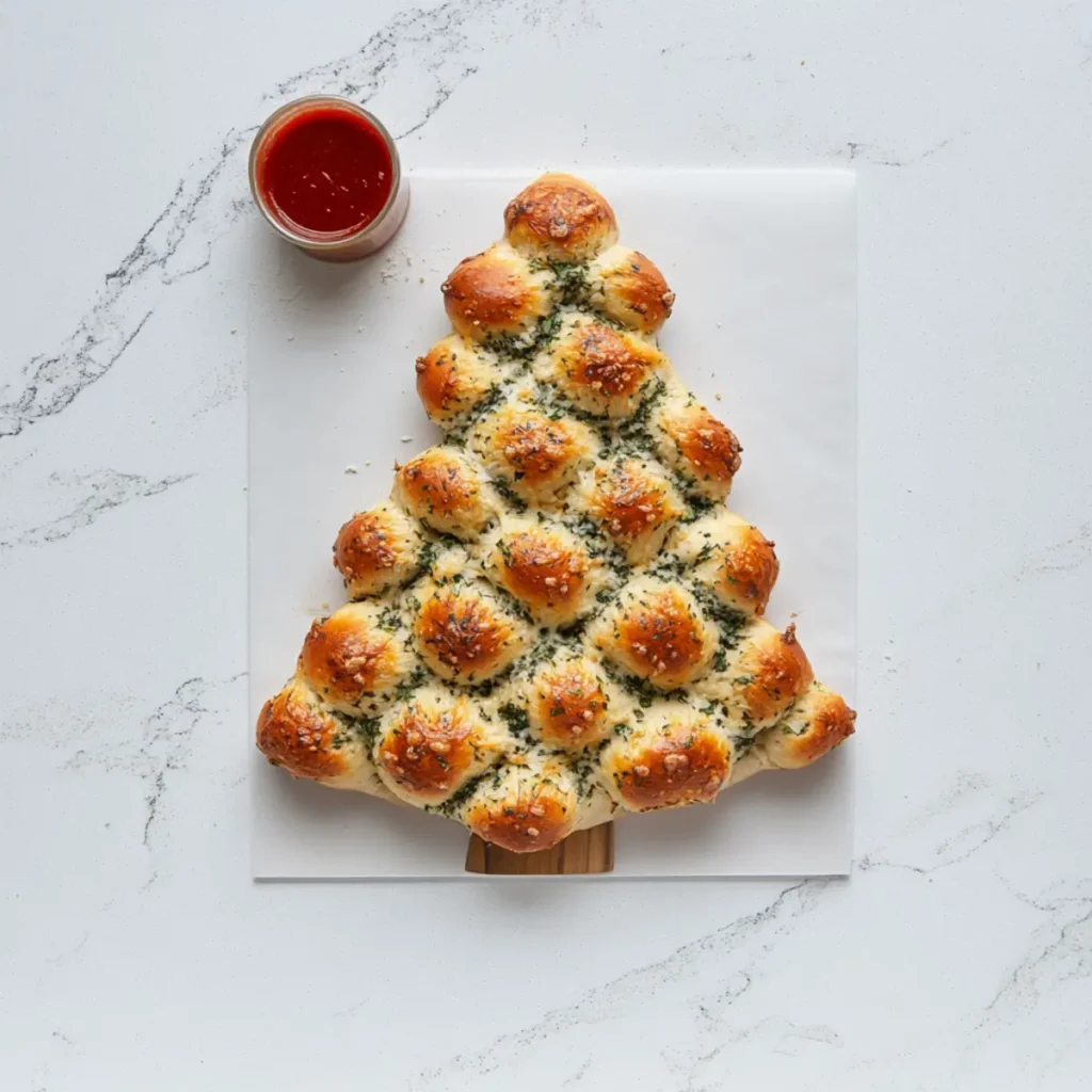 Stuffed Cheesy Bread Tree Recipe By Crystal Farms
